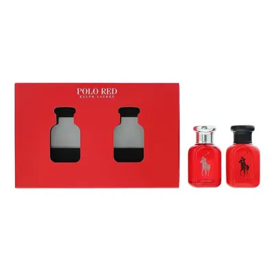 Ralph Lauren Polo Red Eau De Parfum 40ml + Eau De Toilette 40ml Gift Set