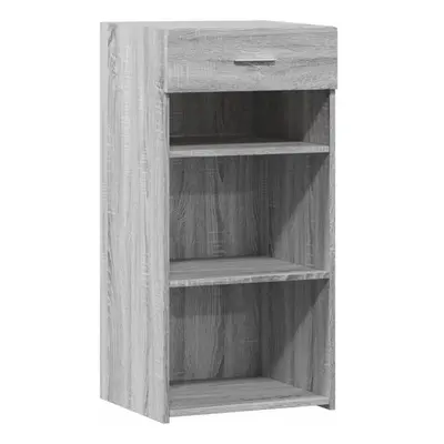 (grey sonoma) vidaXL Sideboard Cupboard Side Cabinet Highboard Grey Sonoma Engineered Wood