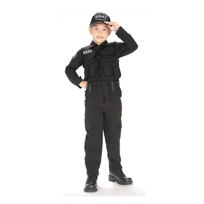 Young Heroes Child's SWAT Police Costume, Medium