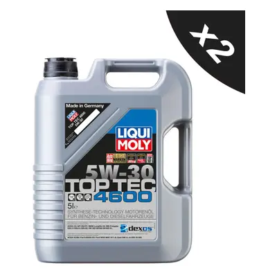 5w30 Engine Oil ACEA C3 Liqui Moly Top Tec SN CF BMW LL VW MB 2x5L