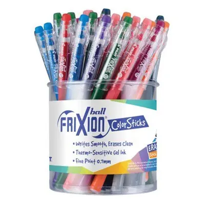 Pilot PIL57087 FriXion ColorStix Ballpoint Pen, Assorted Color