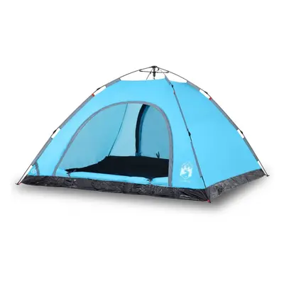 (blue, 5-person) vidaXL Camping Tent 5-Person Lightweight Tent Dome Tent Shelter Quick Release