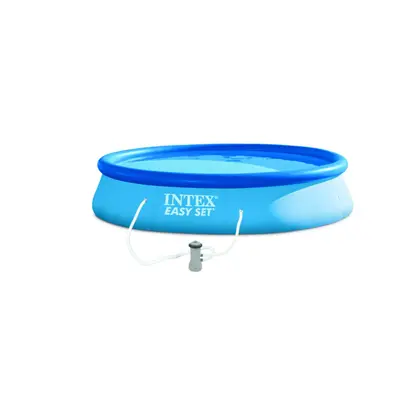 INTEX 28141EH Large Round Easy Set Swimming Pool - 13ft by 33" with Filter Pump