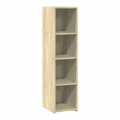 (sonoma oak) vidaXL Highboard Sideboard Cabinet Storage Cupboard Sonoma Oak Engineered Wood