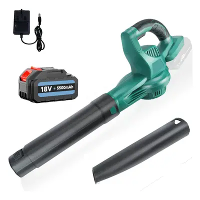 Cordless Leaf Blower & Vacuum, Electric Handheld Blower with 1Pcs 5500mAh Batteries & Charger, c