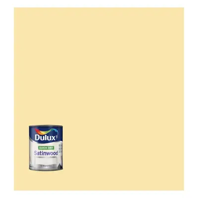 Dulux Quick Dry Satinwood Paint, ml - Vanilla Sundae