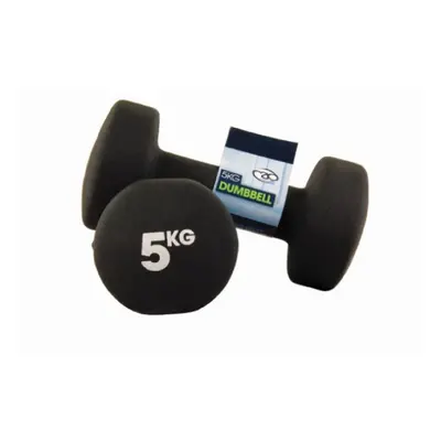 (5kg, Black) Fitness Mad Neoprene Dumbell Set (Pack of 2)