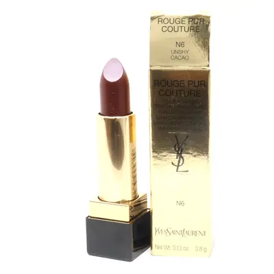 (N6 Unshy Cacao) Yves Saint Laurent Rouge Pur Couture Satin Colour Lipstick 0.13oz New With Box