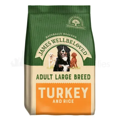 Jwb Adult Dog Large Breed Turkey & Rice Kibble 15kg