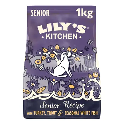 Lily?s Kitchen Made with natural Ingredients Senior Dry Dog Food Turkey & Trout Complete Nutriti