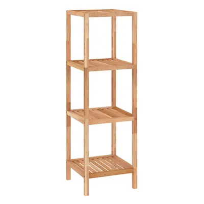 (36 x x cm) vidaXL Solid Wood Walnut Bathroom Shelf Organiser 36x36x112 cm/36x36x79 cm