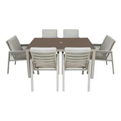 Fusion Outdoor Dining Set 7pc