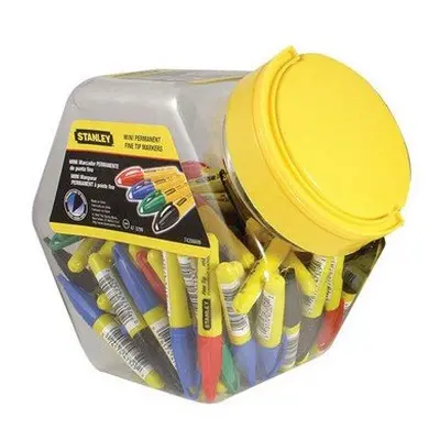 Stanley 1-47-329 Mini Fine Tip Marker Pen Tub of