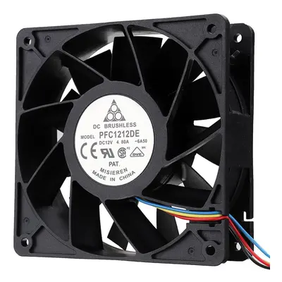 4Pin Strong Airflow 5000RPM CPU Cooling Fan for Antminer Bitmain S7 S9