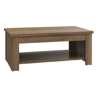 Corona Rising Coffee Table in Tabak Oak