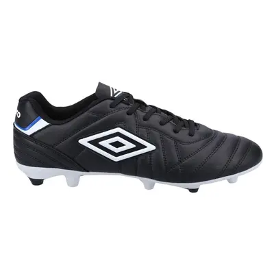 (6 UK, Black/White) Umbro Mens Speciali Liga Leather Football Boots