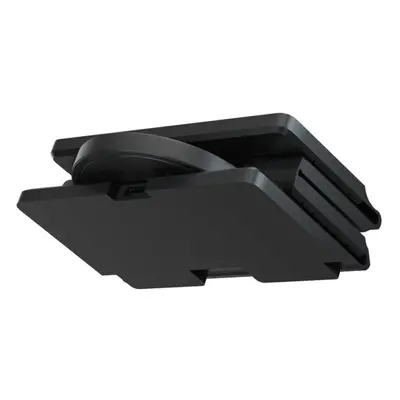 (Black) Car Phone Holder Wireless Charger Pad Dashboard