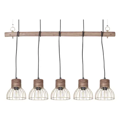 Pendant Lamp VARADA Wood Brown