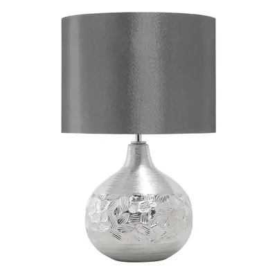 Table Lamp YAKIMA Porcelain Silver