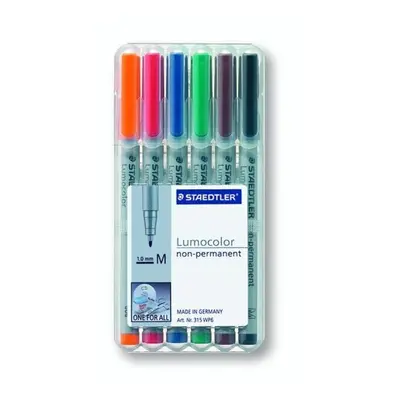 Staedtler ST WP6 Overhead pen Lumocolor, permanent pieces