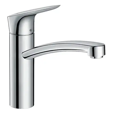 hansgrohe Logis kitchen tap mm high with 360Â° swivel spout, chrome