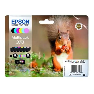 Epson C13T37884010 (378) Ink cartridge multi pack, 5,5ml 3x4,1ml 2x4,8ml, Pack qty