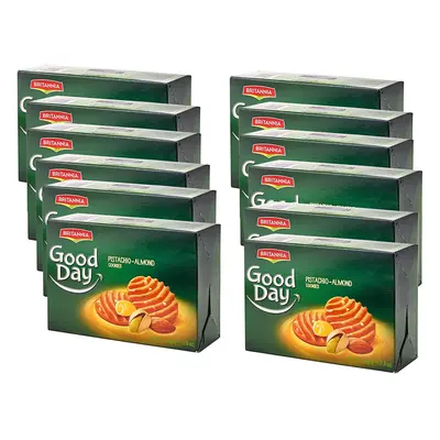 (Pack of ) Britannia Good day Pista and Almond Cookies 216g