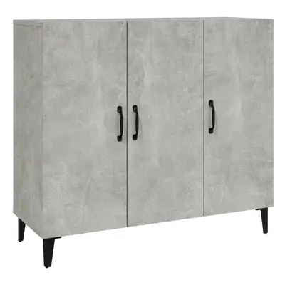 (concrete grey) vidaXL Sideboard Engineered Wood Indoor Cupboard Storage Cabinet Multi Colours