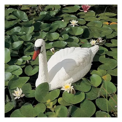 Ubbink White Swan Garden Pond Ornament Plastic