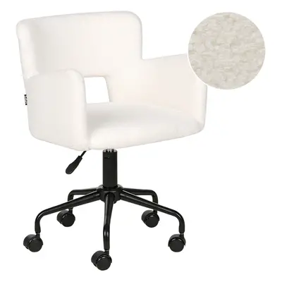 Desk Chair Boucle Off-White SANILAC