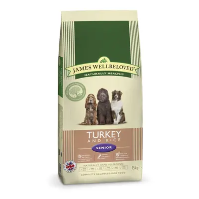 Jwb Adult Dog Senior Turkey & Rice Kibble 15kg