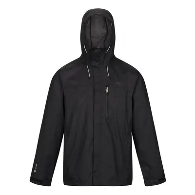 (XXL, Black) Regatta Mens Baslow Waterproof Jacket