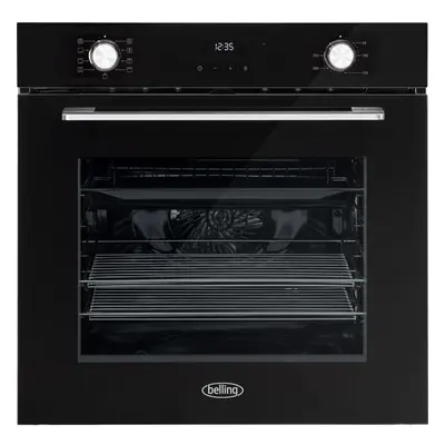 Belling BEL BI603MFC BLK Built In Electric Single Oven - Black - A Rated