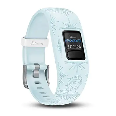 Garmin vivofit Jr.2 Disney Frozen Elsa Fitness Activity Tracker for Kids, Adjustable Band - Pale