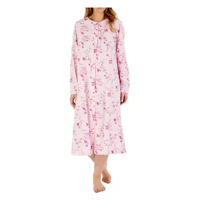 (Pink, 20/22) Slenderella ND88108 Women's Floral Cotton Nightdress