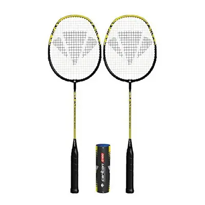 Carlton Badminton Rackets (2 Player, Player and Family Options) (Aeroblade Yellow/Black Player S