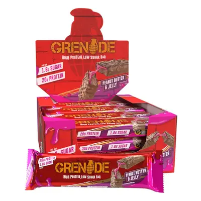 (Peanut Butter & Jelly, x g) Grenade Selection Box - High Protein, Low Sugar, x g Variety Pack