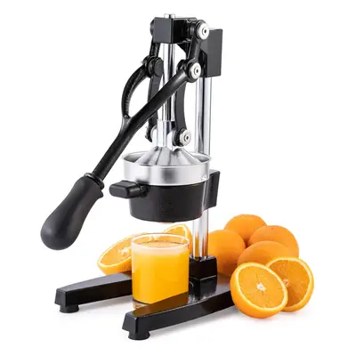 (Black) Commercial Grade Citrus JuicerProfessional Manual JuicerManual JuicerMetal JuicerHeavy D