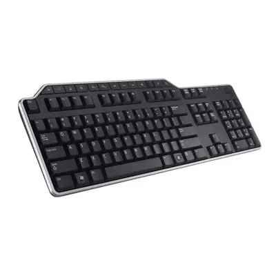 DELL KB522 USB QWERTY English Black,Silver keyboard