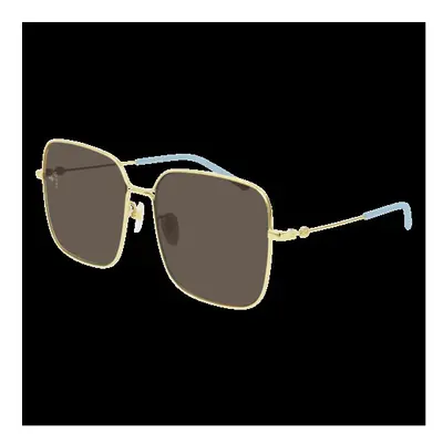 Gucci GG0443S Gold/Brown Sunglasses