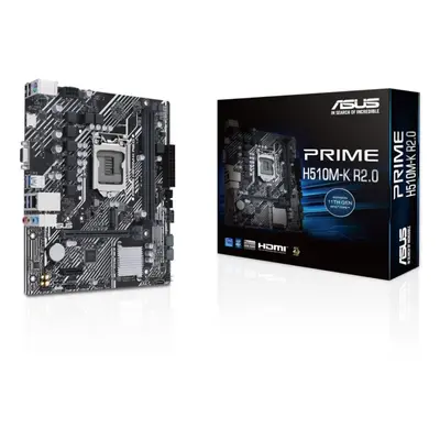 ASUS Mainboard PRIME H510M-K R2.0 - Micro ATX - Socket Intel - Intel H470