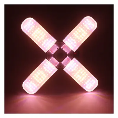 (240LED) E27 2/3/4 Blades Full Spectrum LED Grow Light Bulb Folding Hydroponic Indoor Plants Gro