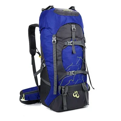 (Dark Blue, 50-70L) Sport Bag Outdoor Hiking Backpack Multipurpose Camping Bags,Large Capacity T