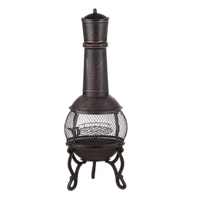 Charcoal Fire Pit Brass TACORA