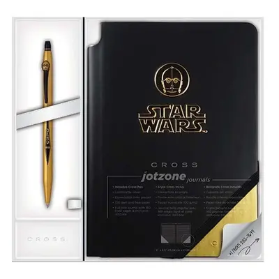 (CP-30) Cross Star Wars Rollerball Click Pen and Jotzone Journal Sets