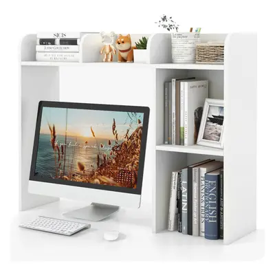 Desk Bookshelf Storage Organizer Display Shelf Rack for Dorm or Office