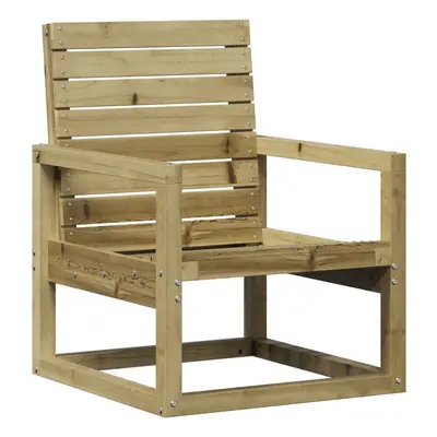 vidaXL Garden Chair Outdoor Dining Chair Balcony Chair Impregnated Wood Pine