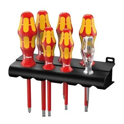 Wera Kraftform VDE Screwdriver Set of 4 x SL x PZ x Volt