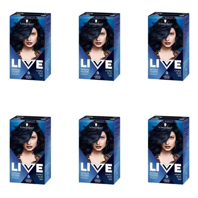 Schwarzkopf Live 90 Cosmic Blue (Pack of 6)