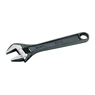 Bahco BH8069 IP Black-Finished Adjustable Wrench in Industrial Pack, Grey, 1/4-Inch, mm